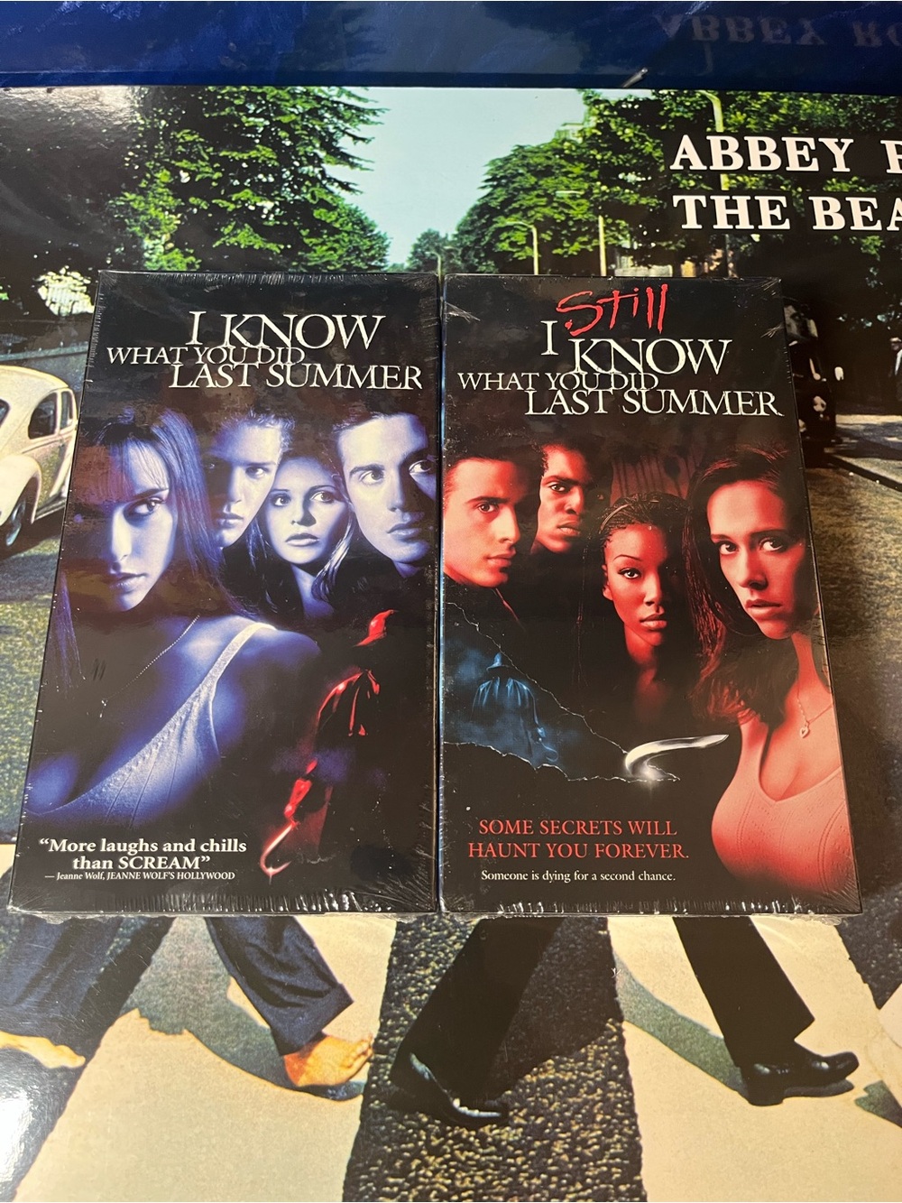 I know what you did last summer sealed VHS movie tape bundle 1997, 1998